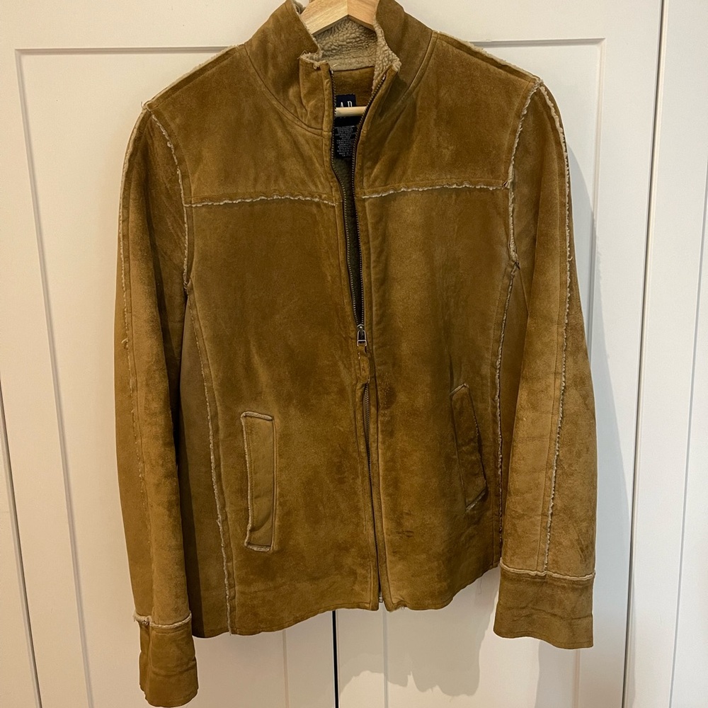 Vintage gap suede jacket